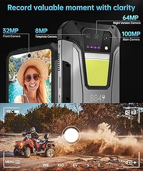 Amazon.com: 8849 Tank 2 Pro Rugged Smartphone Unlocked, 24+